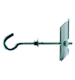 ANCORA ACCIAIO 'DR' DR1 - ø foro 16 mm - vite M6 x 100