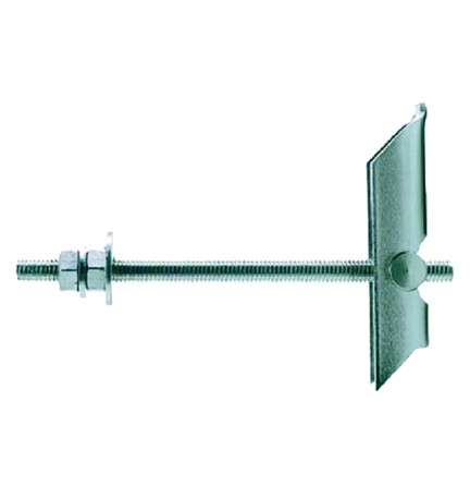 ANCORA ACCIAIO 'DR' DR2 - ø foro 16 mm - vite M6 x 100
