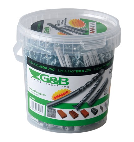 TASSELLO NYLON 'GL' GL8 VPS 8 x 40 150 pz+punta 8 x 100