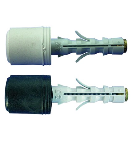TASSELLO NYLON 'CASA' ø 20 col.bianco - blister pz 3