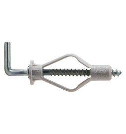 TASSELLO LASTRO NYLON LN4-40/2 mm 8 x 40 - gancio medio