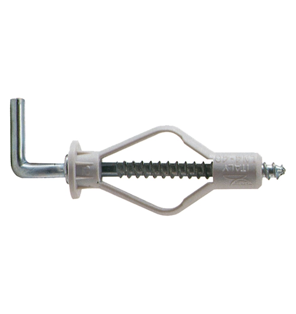 TASSELLO LASTRO NYLON LN4-40/2 mm 8 x 40 - gancio medio