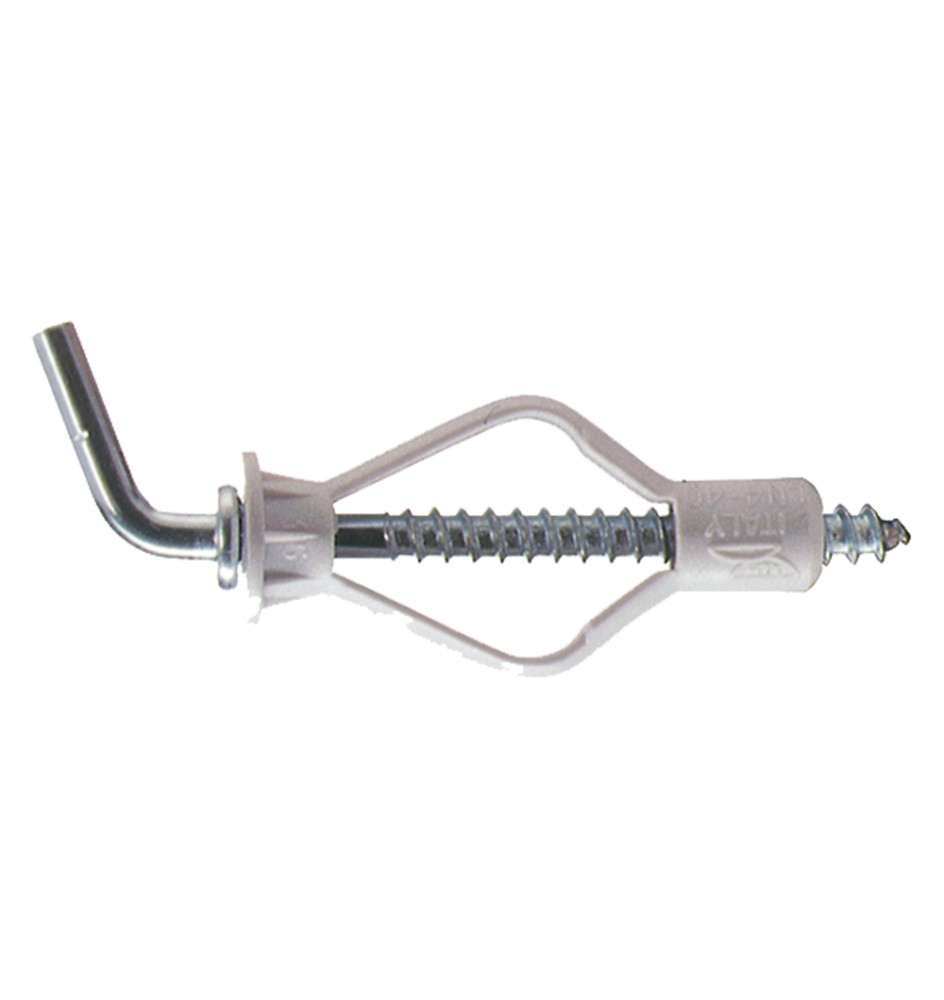 TASSELLO LASTRO NYLON LN4-40/1 mm 8 x 40 - gancio corto