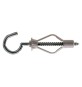 TASSELLO LASTRO NYLON LN4-40/4 mm 8 x 40 - occh. aperto