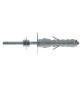 TASSELLO CON DOPPIA VITE SB 9/5 Ø 9 x 40 mm - vite M4