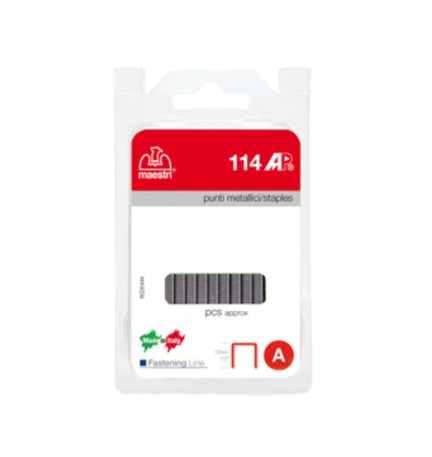 MAESTRI BLISTER PUNTI SPILLATRICE 114 AP 720 PZ