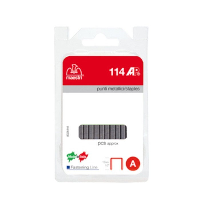 MAESTRI BLISTER PUNTI SPILLATRICE 114 AP 720 PZ
