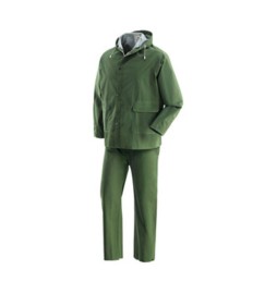 COMPLETO IMPERMEABILE ANTISTRAPPO VERDE TG L