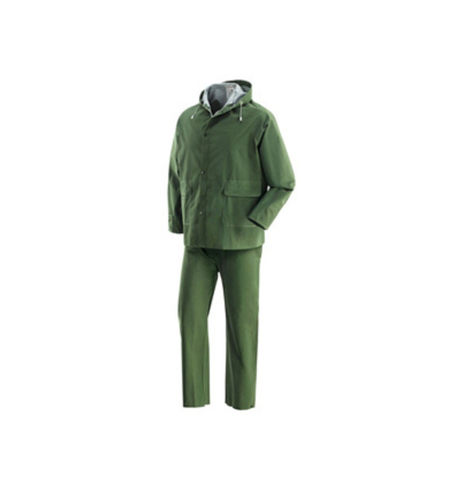 COMPLETO IMPERMEABILE ANTISTRAPPO VERDE TG L