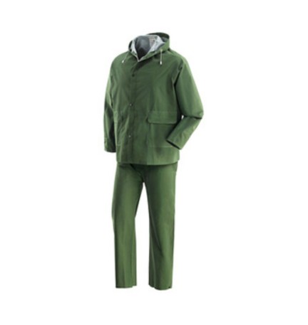 COMPLETO IMPERMEABILE ANTISTRAPPO VERDE TG L