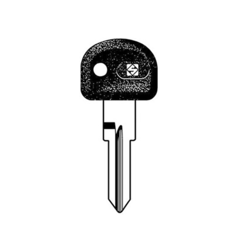 SILCA GT5BP CHIAVE AUTO TESTA PLASTICA ACCIAIO