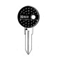 SILCA GT10CP CHIAVE AUTO TESTA PLASTICA ACCIAIO