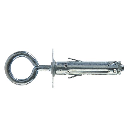 TASSELLO ACCIAIO CON OCCHIOLO CHIUSO SBS 9/3 Ø 9 x 45 mm