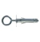 TASSELLO ACCIAIO CON OCCHIOLO CHIUSO SBS 9/3 Ø 9 x 45 mm