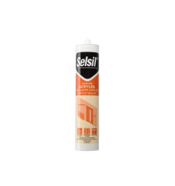 SELSIL SIGILLANTE ACRILICO BIANCO 310 ML