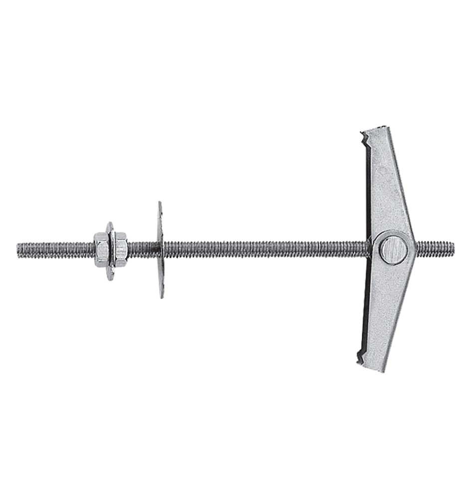ANCORA A SOFFITTO ACCIAIO CON BARRA E DOPPIO DADO KDD4 M4 x 95 mm