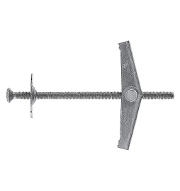 ANCORA A SOFFITTO ACCIAIO CON VITE KDV4 M4 x 80 mm