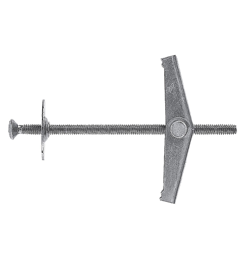 ANCORA A SOFFITTO ACCIAIO CON VITE KDV4 M4 x 80 mm