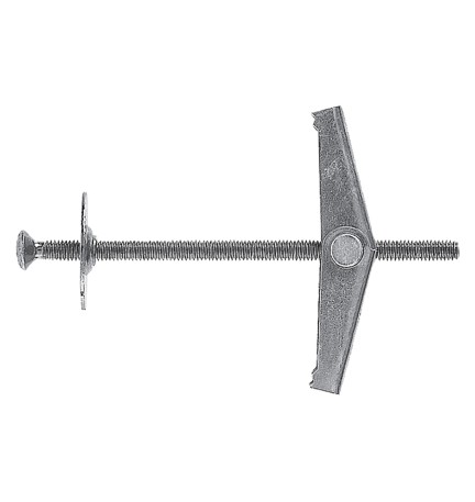 ANCORA A SOFFITTO ACCIAIO CON VITE KDV4 M4 x 80 mm