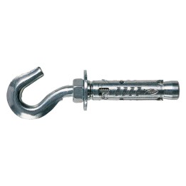 TASSELLO ACCIAIO CON GANCIO 'TA M-G' TA M 8G Ø 12 x 84 mm - M8 x 80