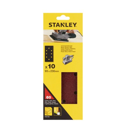 STANLEY STA31100 10 FOGLI FOR. B+D 93X230 GR 60