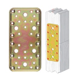 PIASTRA 774 DIRITTA ACCIAIO TROPIC 90X180 MM