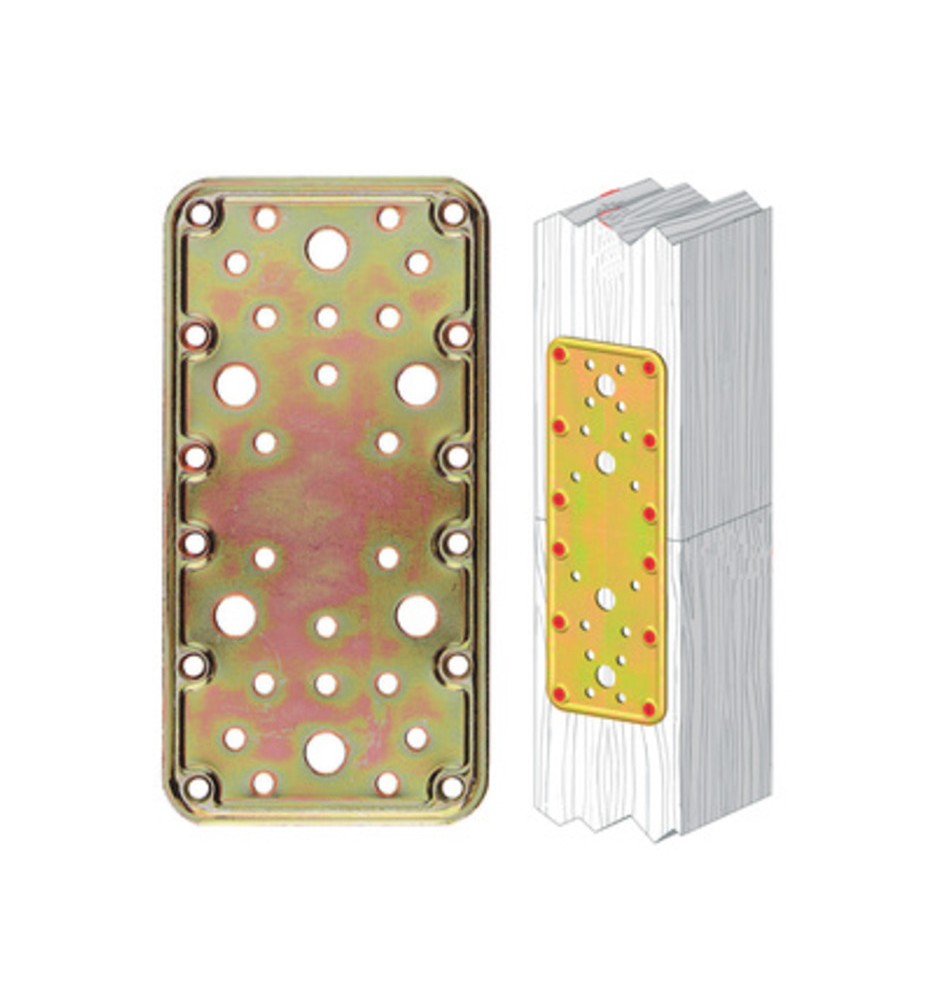 PIASTRA 774 DIRITTA ACCIAIO TROPIC 90X180 MM