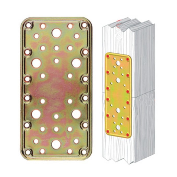 PIASTRA 774 DIRITTA ACCIAIO TROPIC 90X180 MM