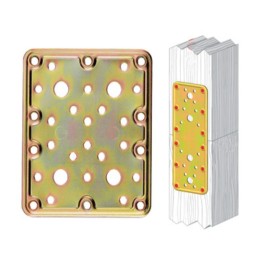 PIASTRA 776 DIRITTA ACCIAIO TROPIC 100X120 MM