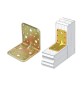 PIASTRA 775 ANGOLARE ACCIAIO TROPIC 90X90X90 MM