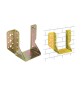 PIASTRA 784 ALI ESTERNE ACCIAIO TROPIC 81X120 MM