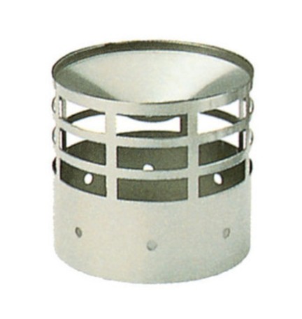 TERMINALE DI SCARICO P/STUFA A PELLET D 8 CM
