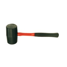 MAZZUOLA TESTA IN GOMMA 45 MM M/FIBERGLASS