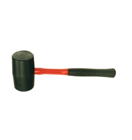 MAZZUOLA TESTA IN GOMMA 65 MM M/FIBERGLASS