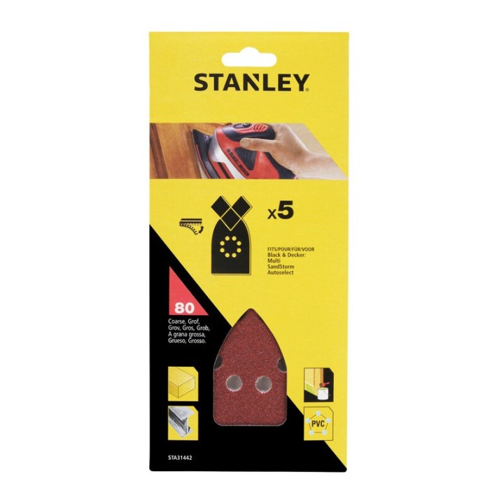 STANLEY STA31442 5 FOGLI P/MULTILEV. PUNTA 80 G