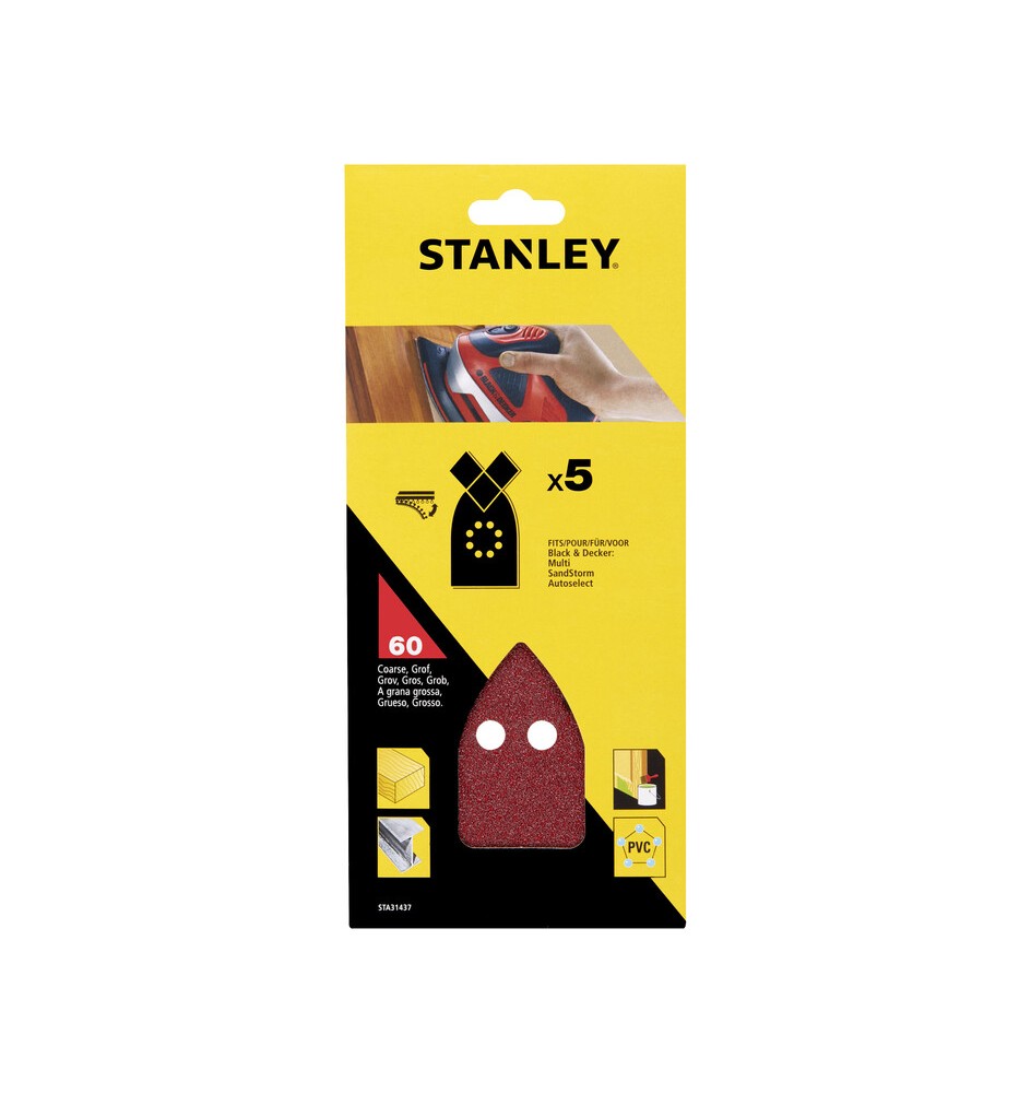 STANLEY STA31437 5 FOGLI P/MULTILEV. PUNTA 60 G