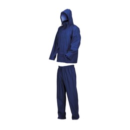 COMPLETO IMPERMEABILE LLUVIA TG. L BLU