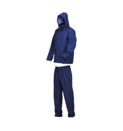 COMPLETO IMPERMEABILE LLUVIA TG. XXL BLU