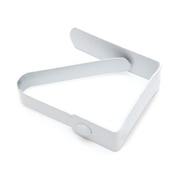 FERMATOVAGLIA LACCATO BIANCO 40X50 MM*