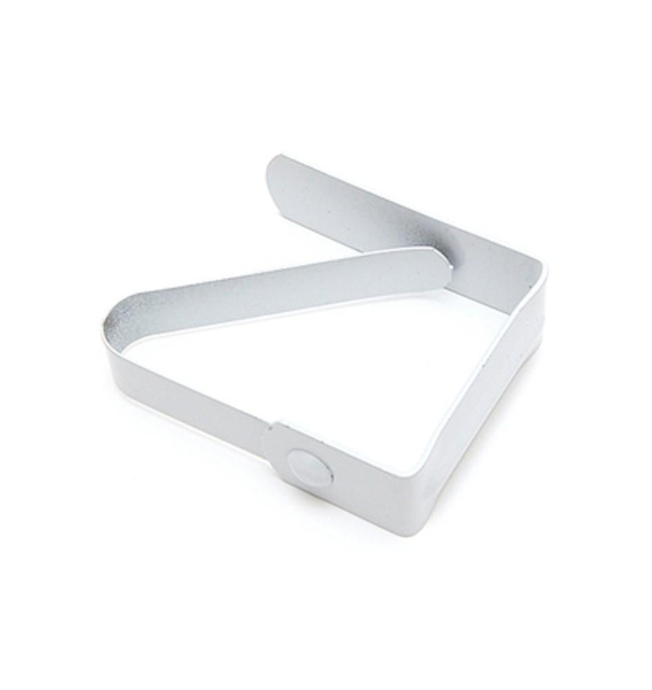 FERMATOVAGLIA LACCATO BIANCO 40X50 MM*