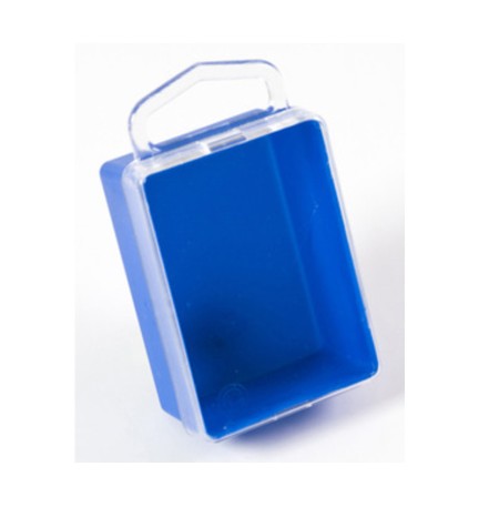 SCATOLA PLASTICA SELF SERVICE 50X70 MM AZZURRA