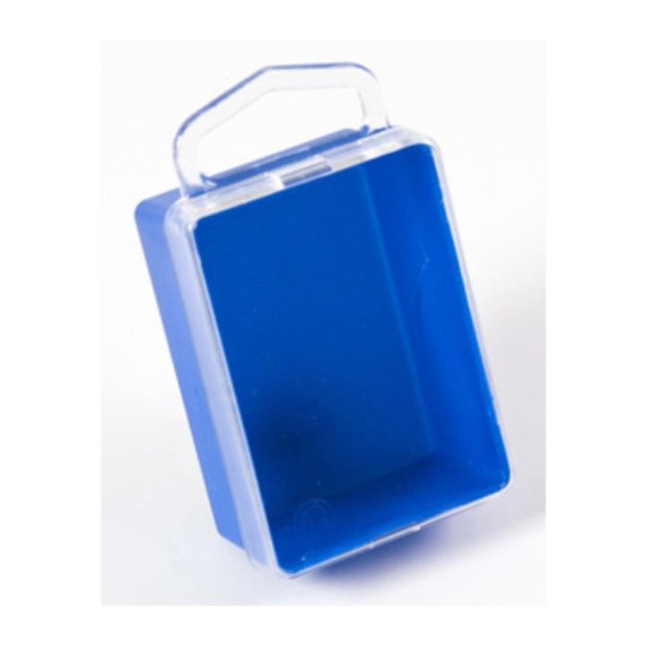 SCATOLA PLASTICA SELF SERVICE 50X70 MM AZZURRA
