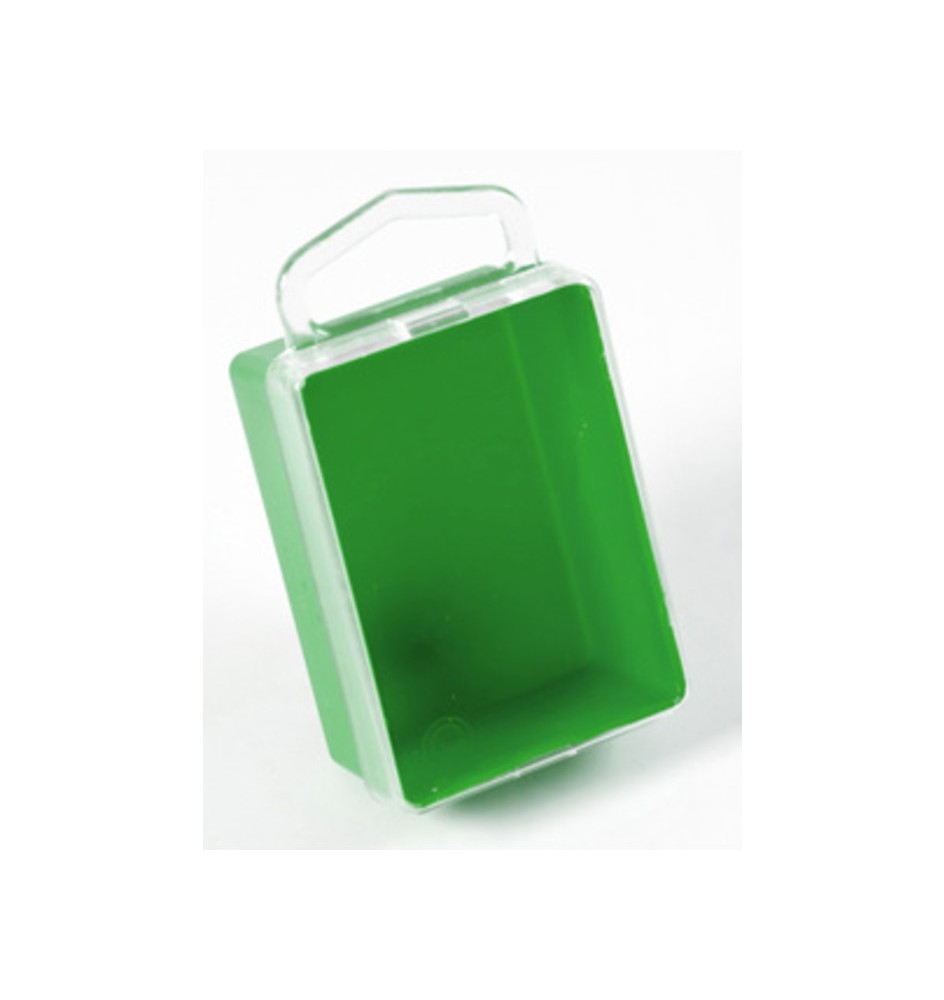 SCATOLA PLASTICA SELF SERVICE 50X70 MM VERDE