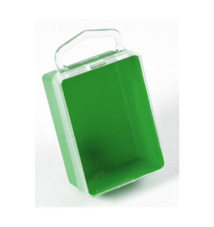 SCATOLA PLASTICA SELF SERVICE 50X70 MM VERDE