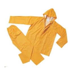 COMPLETO IMPERMEABILE ANTISTRAPPO GIALLO TG L