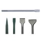 SCALPELLO ATTACCO SDS-MAX Piatto mm 25 x 400 - con appendino