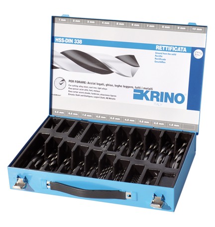 PUNTE PER METALLO HSS RETTIFICATE STANDARD cf. 150 pz