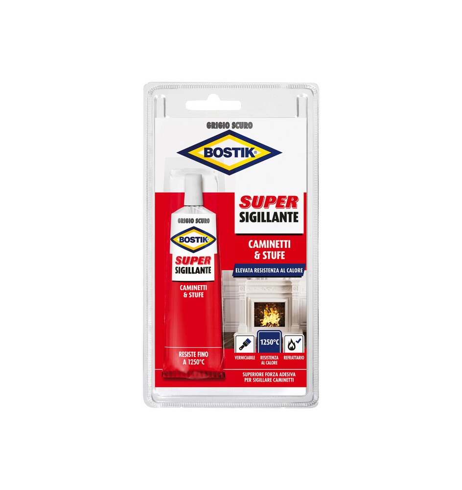 BOSTIK MASTICE CAMINETTI E STUFE 100 G BLISTER