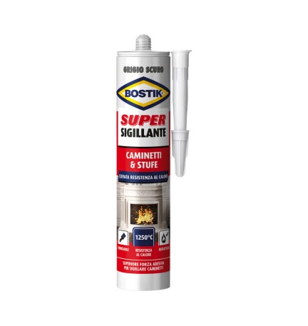 BOSTIK MASTICE CAMINETTI E STUFE 530 G CARTUCCIA