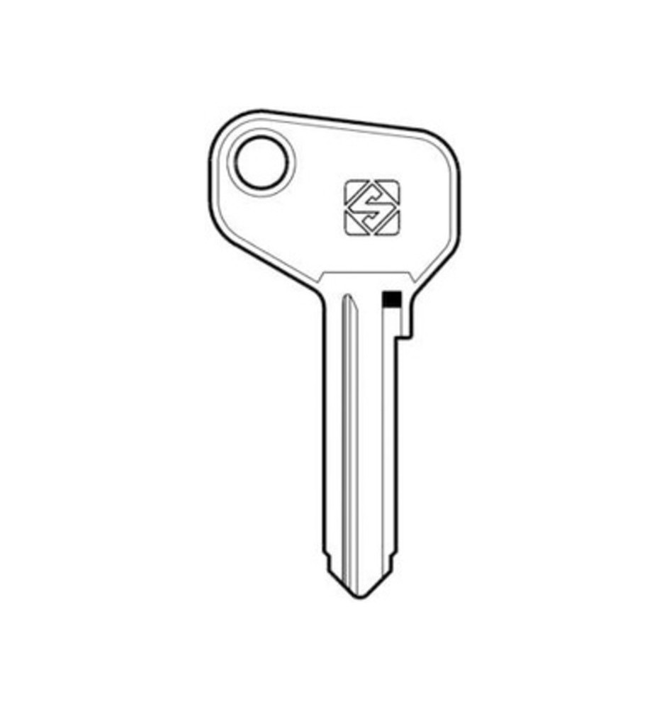 SILCA FAB2 CHIAVE AUTO ACCIAIO